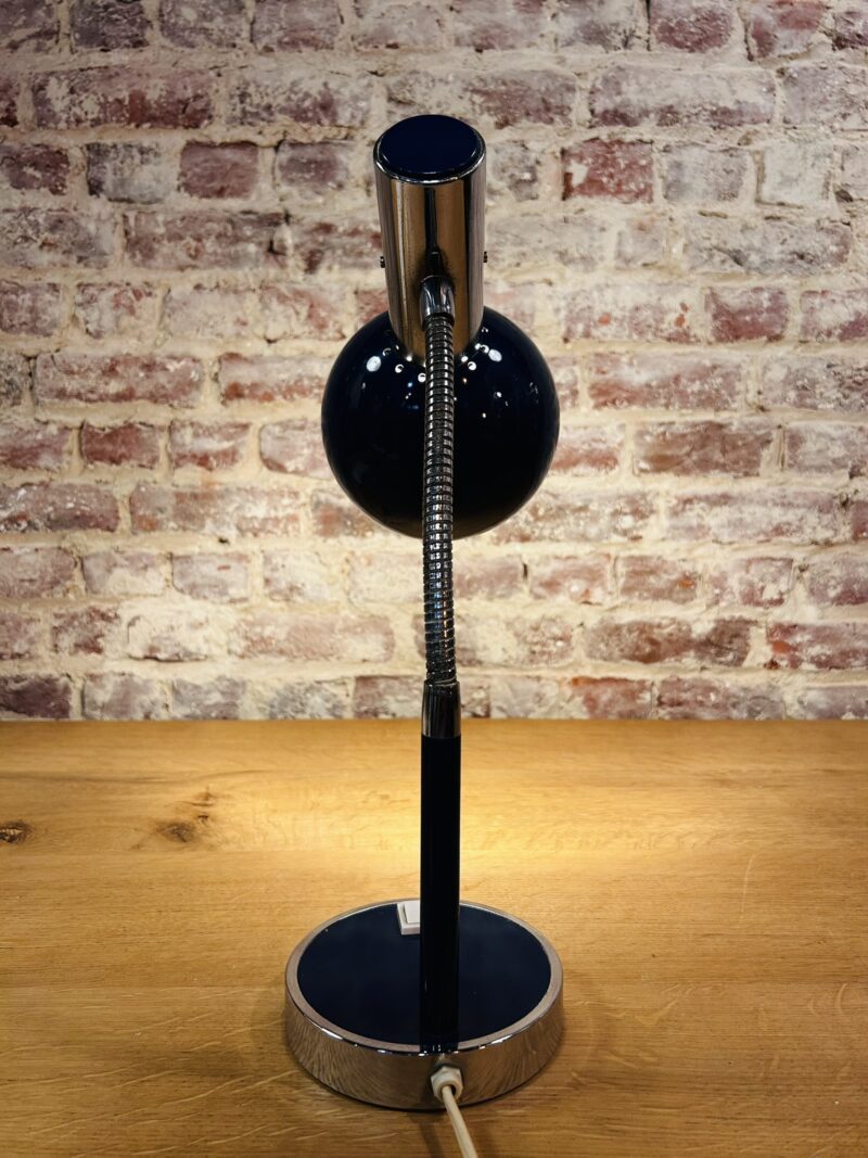 Dark blue vintage desk lamp - Image 2