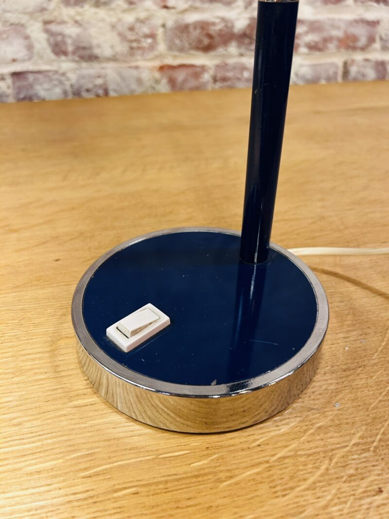 Dark blue vintage desk lamp - Image 5