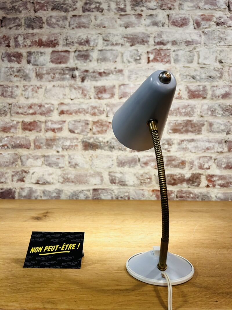Grey vintage desk lamp - Image 3