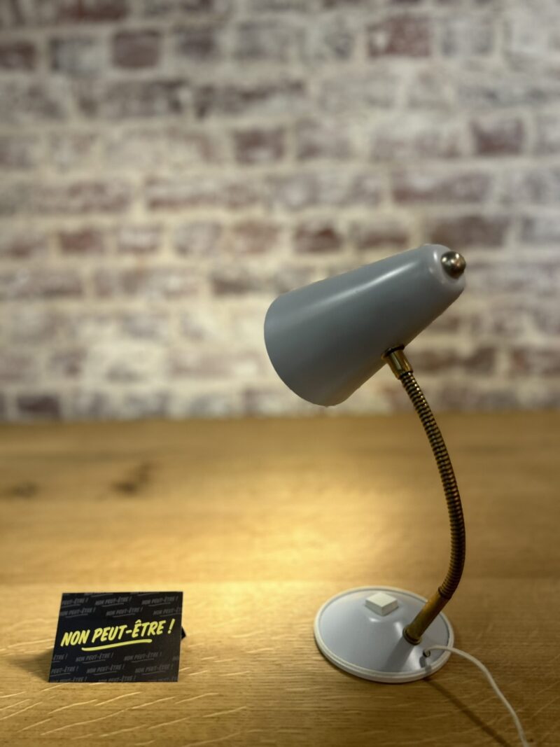 Grey vintage desk lamp - Image 2