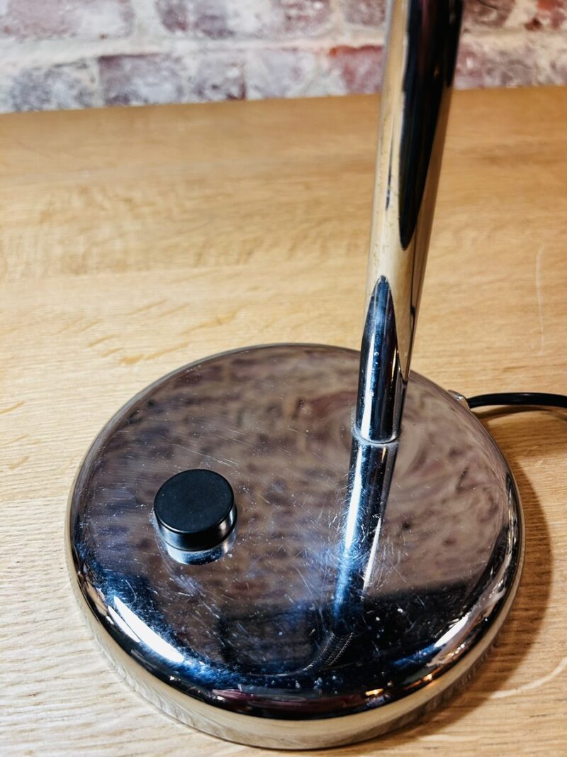 Large chrome desk lamp - Image 4