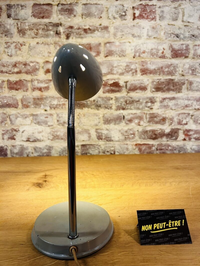 Grey vintage desk lamp from the 60s - Image 3