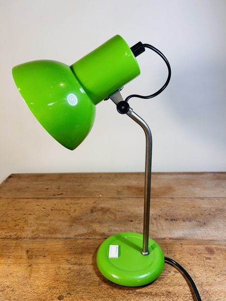 Lampe de bureau vintage vert pomme