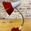 Vintage desk lamp from the 1960s, red and white - Image 2