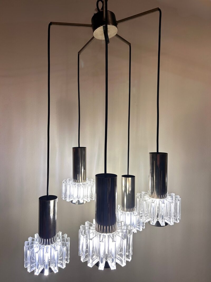 Suspension galaxy, 5 lumières