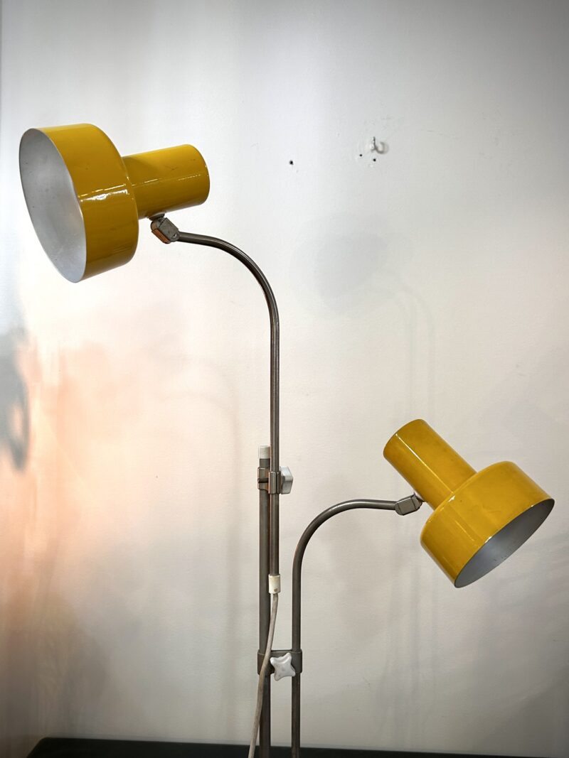 Lampadaire vintage “Good Vibes” – jaune solaire – Image 5