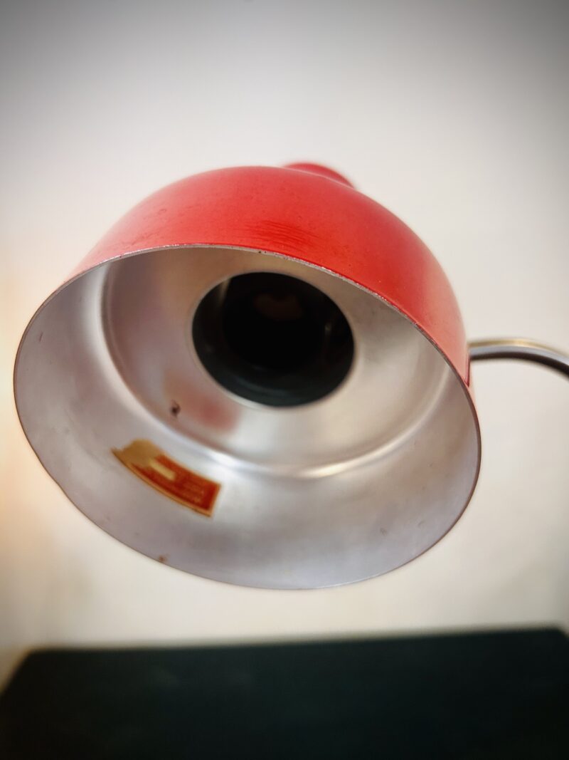 Lampadaire vintage “Good Vibes” – rouge vitaminé – Image 5