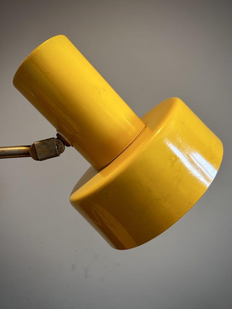 Lampe de bureau vintage jaune pop – Image 3