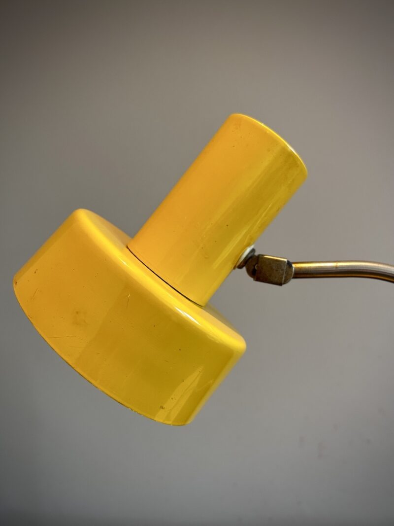 Lampe de bureau vintage jaune pop – Image 4