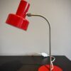 Poprode vintage bureaulamp