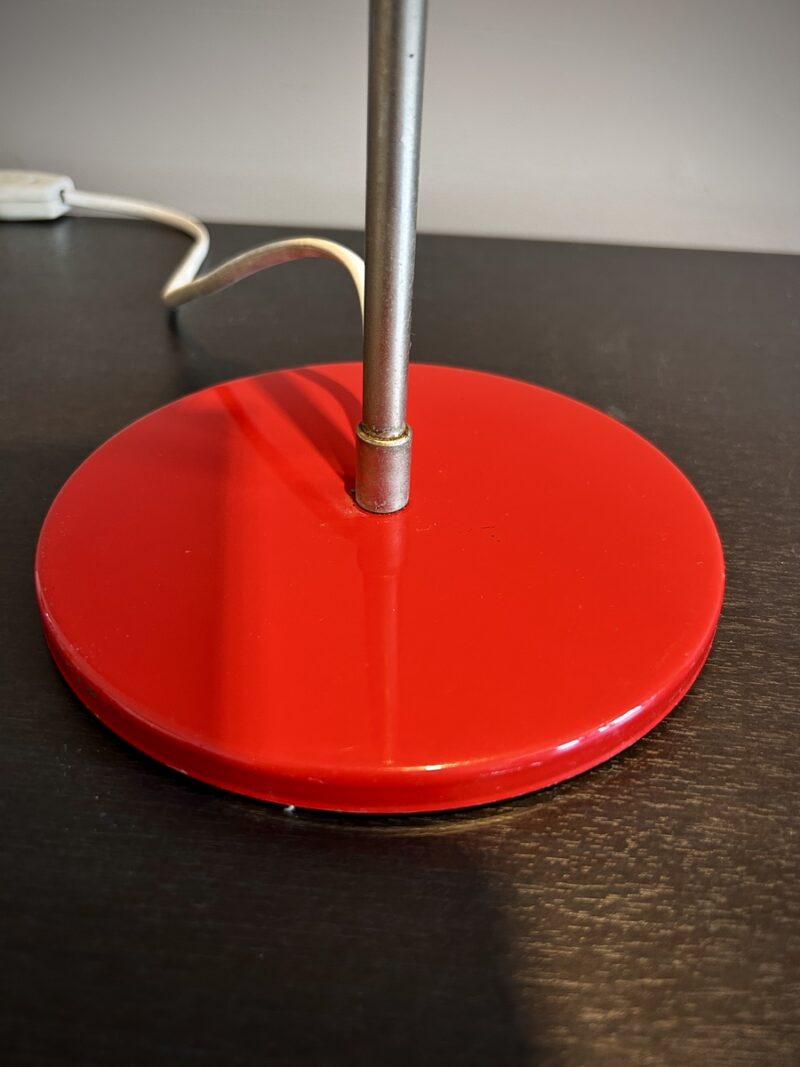 Lampe de bureau vintage rouge pop – Image 2