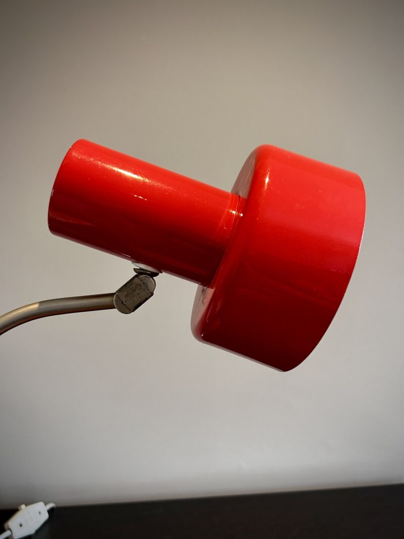 Lampe de bureau vintage rouge pop – Image 5