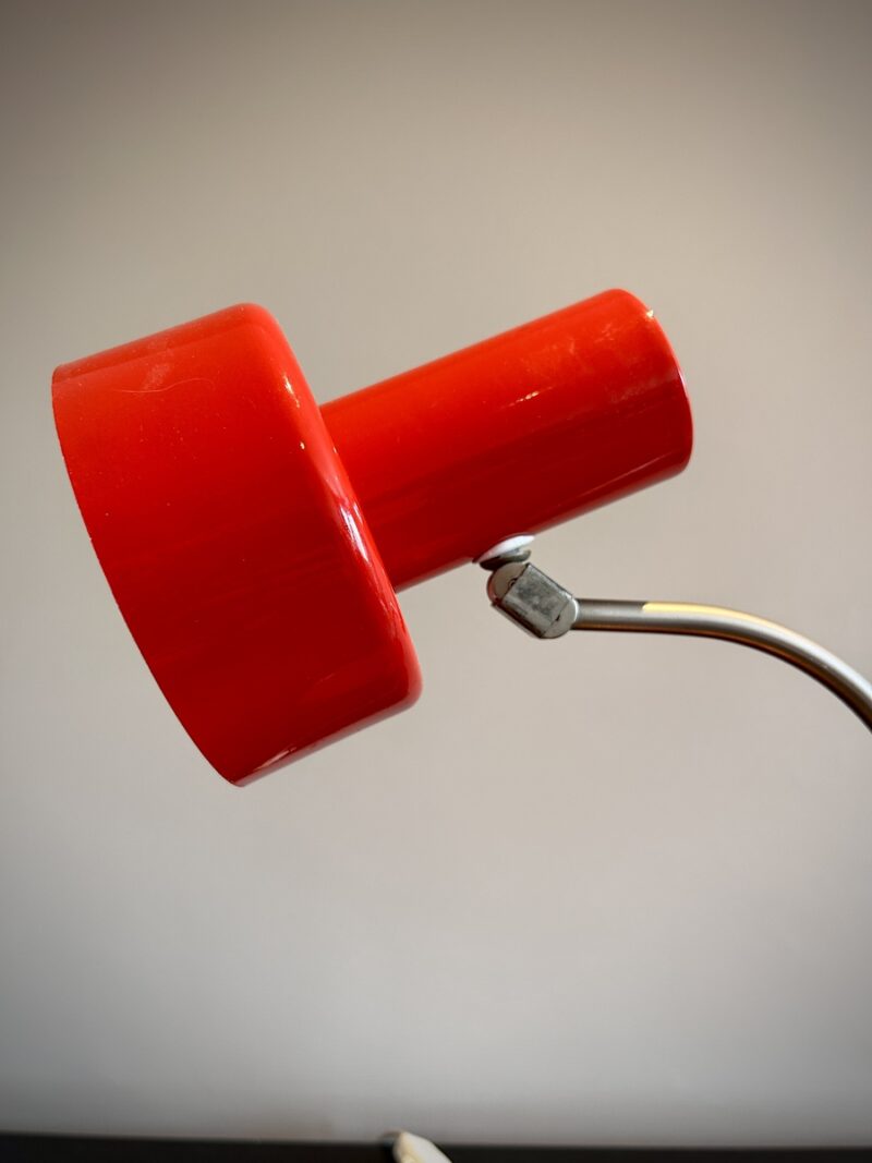 Lampe de bureau vintage rouge pop – Image 6
