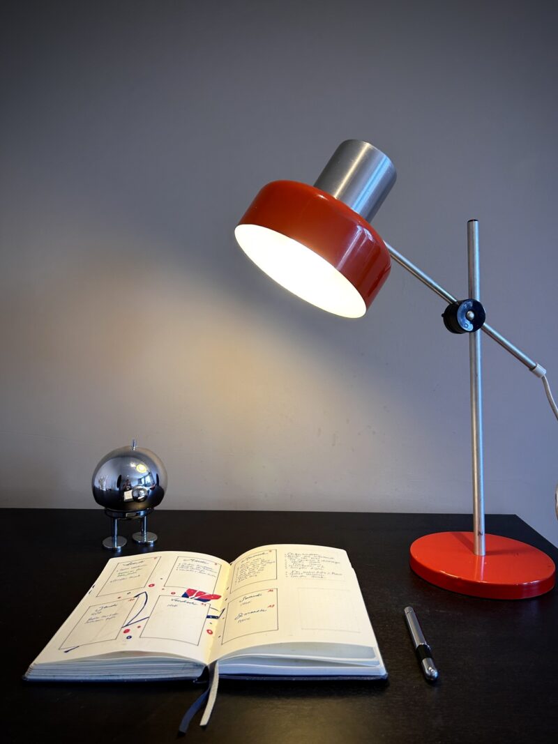 Lampe orange design allemand – Image 3