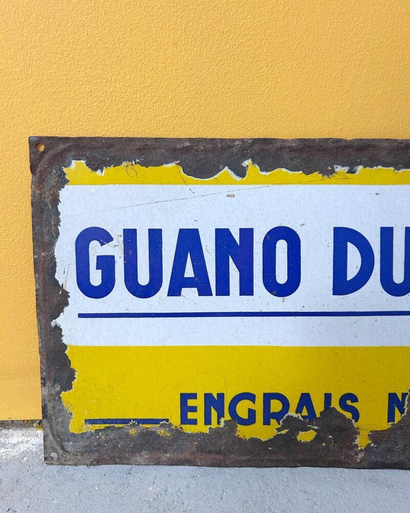 Plaque émaillée “Guano du Pérou” – Image 2