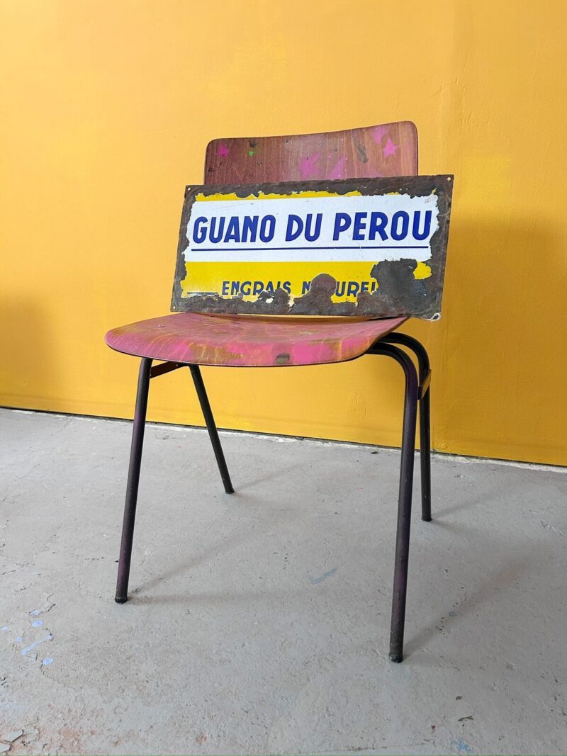 Plaque émaillée “Guano du Pérou” – Image 3